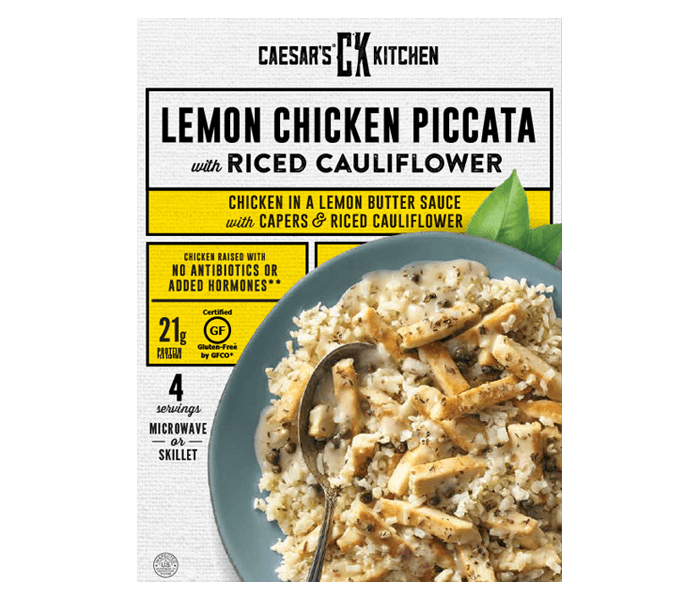 Lemon Chicken Piccata Caesar S Kitchen Chef Inspired Frozen Meals